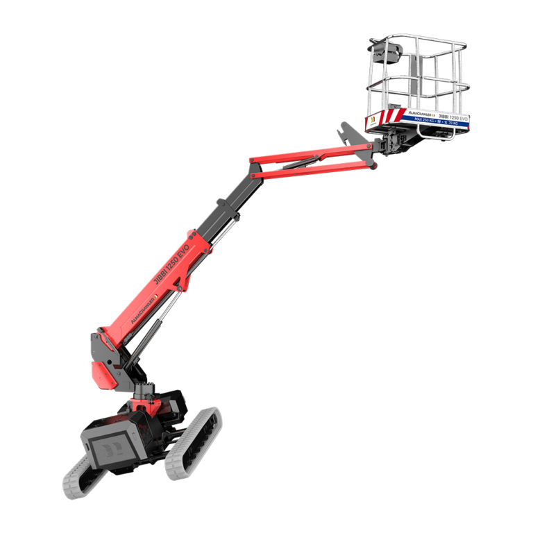 33ft JIBBI 1250 EVO TRACKED BOOM LIFT